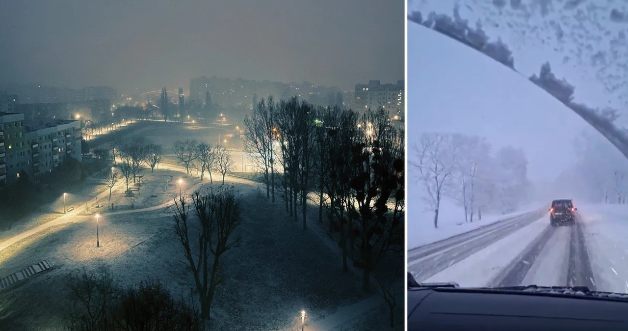 W wielu miejscach Polski pada śnieg. Na ulice Warszawy w nocy w ramach akcji GAMMA wyjechało kilkadziesiąt piaskarek. Na północy obowiązują alerty IMGW pierwszego stopnia