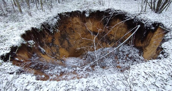 "Dzisiaj rano dostałem informację o kolejnym zapadlisku w naszej miejscowości. Powstało koło schroniska dla zwierząt" - przekazał RMF FM radny małopolskiej gminy Bolesław Alan Sikora. Dziura ma ok. 8 metrów średnicy i ok. 4,5 m głębokości. 