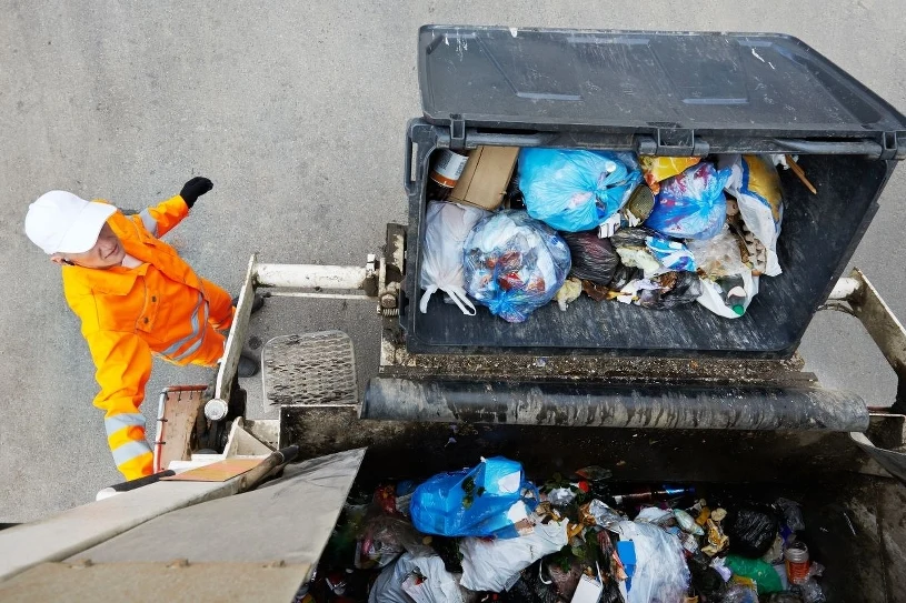 Dumping e-waste in regular bins carries fines up to 5,000 zł — use PSZOK drop-off points