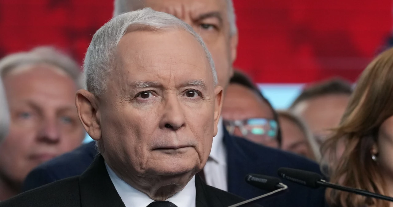 Prezes Prawa i Sprawiedliwości Jarosław Kaczyński 