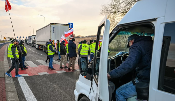 Protest rolników przy granicy z Ukrainą. "Obawiamy się"