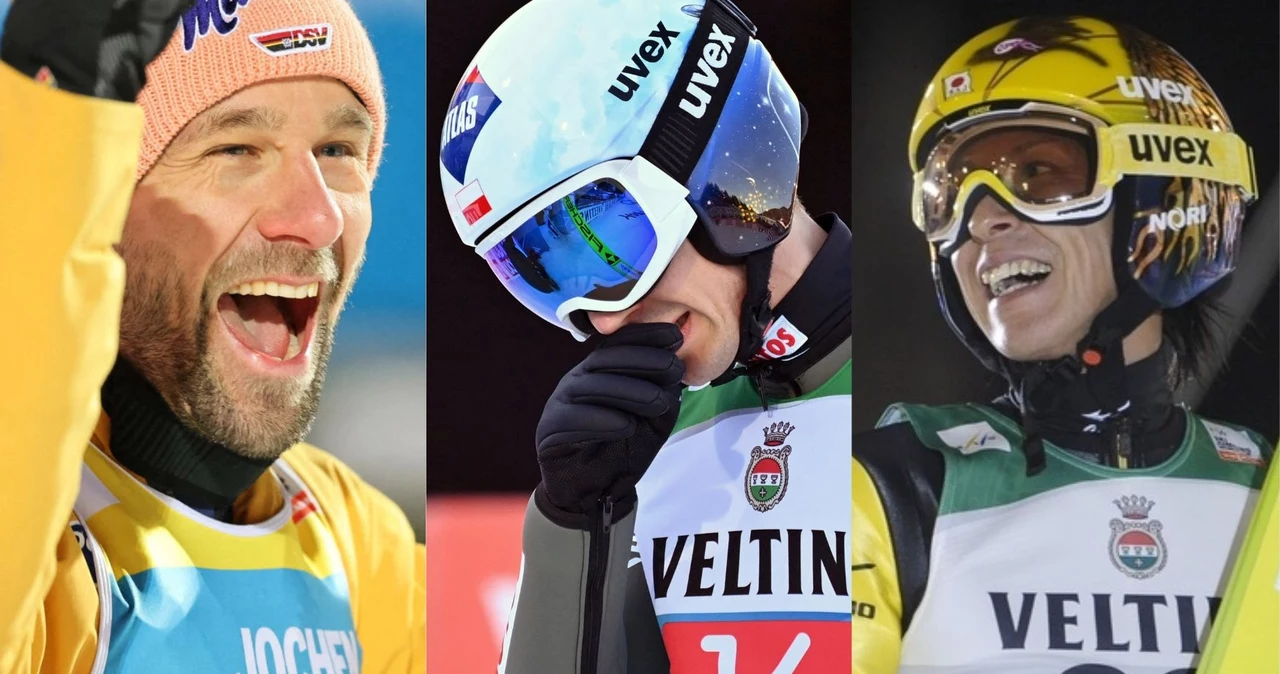 Pius Paschke, Kamil Stoch i Noriaki Kasai