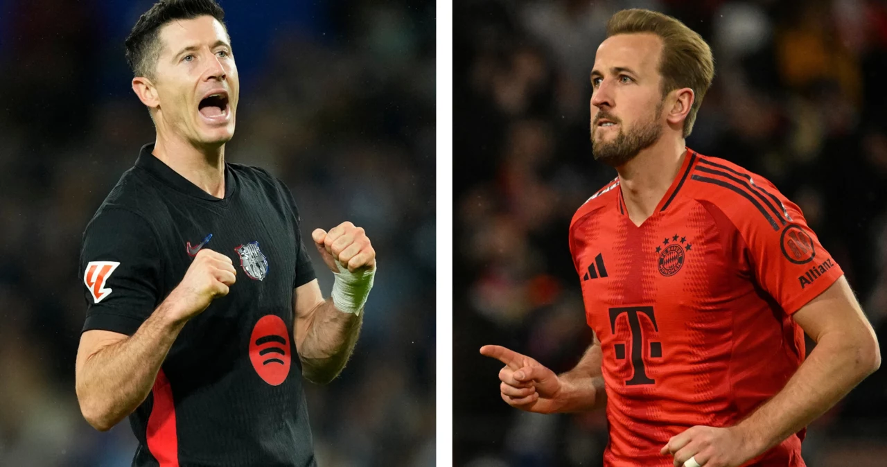 Robert Lewandowski i Harry Kane