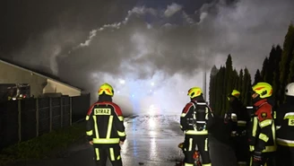 Potężny pożar na Pomorzu. Wezwano ponad 100 strażaków 