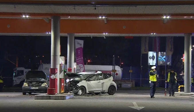 Groźba wybuchu na stacji benzynowej. Pilna ewakuacja w Warszawie 