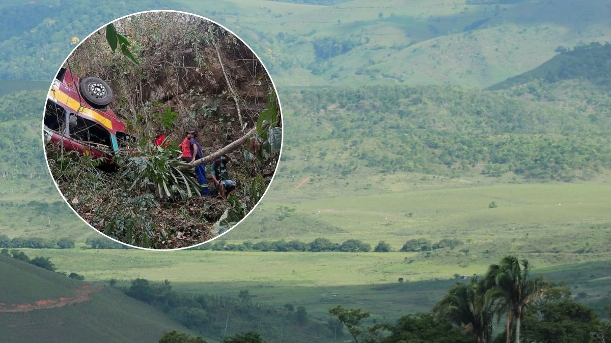 17 osób zginęło w wypadku autobusu w brazylijskim stanie Alagoas. Pojazd spadł w przepaść z górskiej drogi.