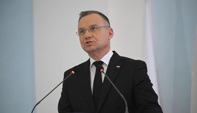 Padło pytanie o kandydata PiS. Prezydent się zawahał, potem uśmiechnął