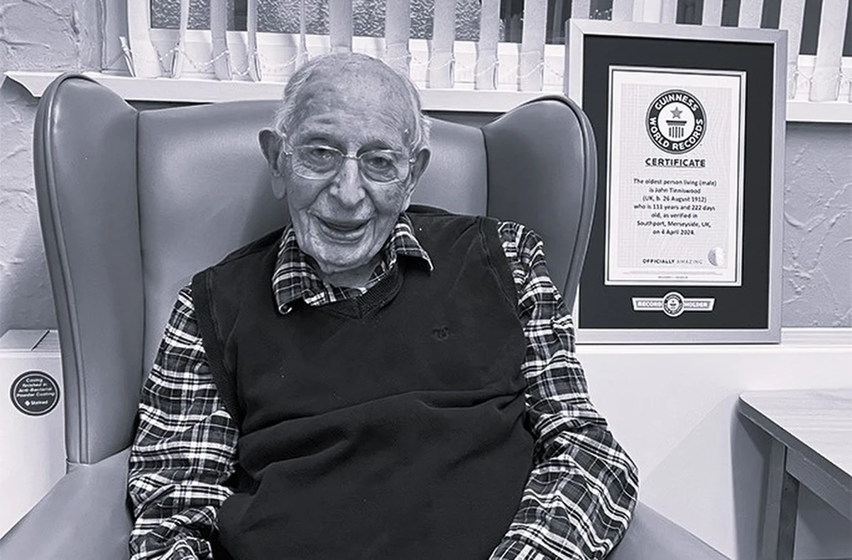 Zmarł John Tinniswood - najstarszy mężczyzna na świecie. Miał 112 lat. 