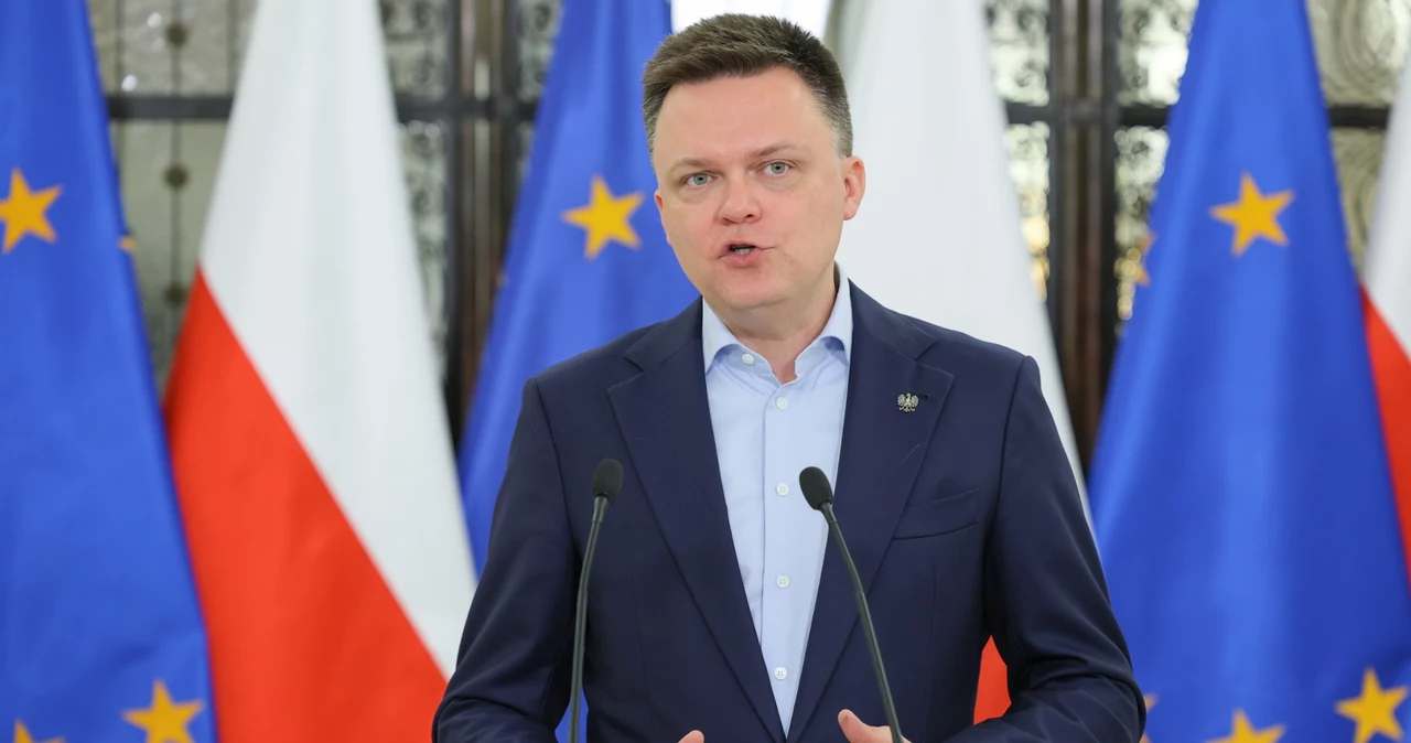 Marszałek Sejmu Szymon Hołownia 