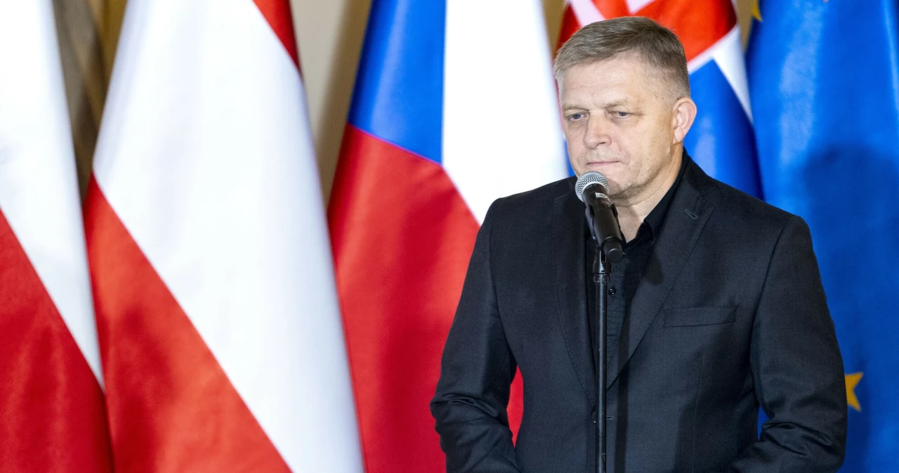 Premier Słowacji Robert Fico