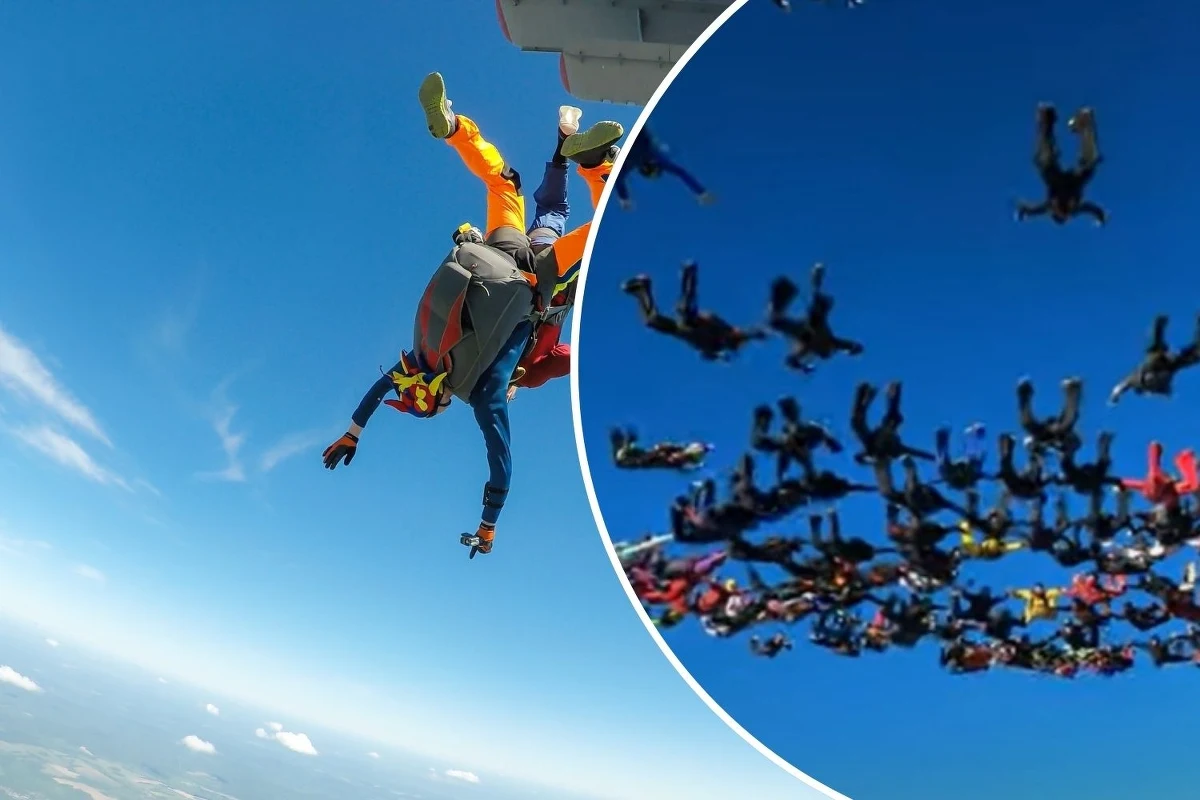 Szymon Parys, członek Aeroklubu Gliwickiego oraz student Politechniki Rzeszowskiej, znalazł się w gronie rekordzistów świata w skokach spadochronowych w Eloy i w Arizonie. 151 skoczków z 27 krajów skoczyło z siedmiu samolotów, tworząc w powietrzu dwie formacje podczas jednego skoku. O wielkim sukcesie opowiadał w Radiu RMF24 w rozmowie z Krzysztofem Urbaniakiem. 