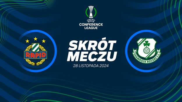 Skrót meczu Rapid Wiedeń - Shamrock Rovers.

Pełne mecze Ligi Konferencji obejrzeć można w kanałach sportowych Polsatu. 
