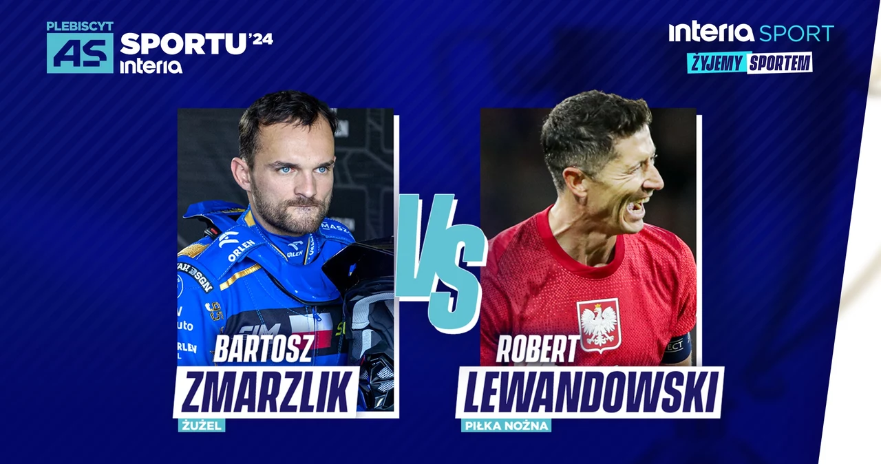 "As Sportu 2024": Bartosz Zmarzlik kontra Robert Lewandowski. Kto zasłużył na awans?