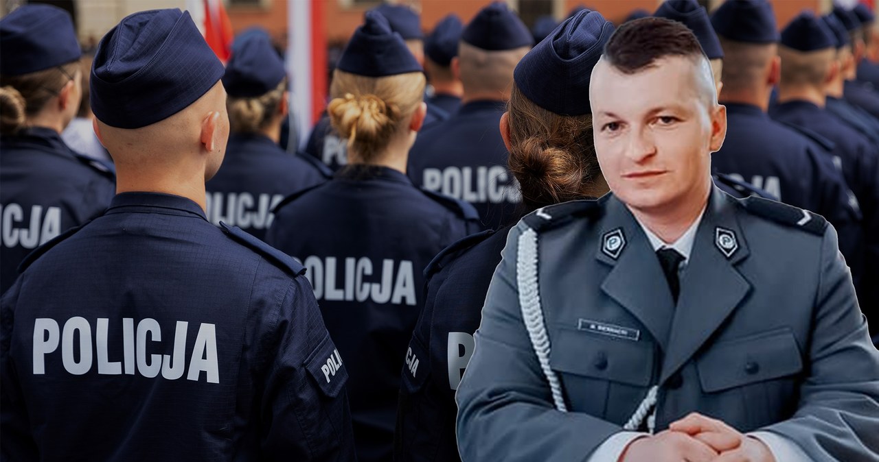  W całym kraju zawyły syreny. Policjanci upamiętnili śmierć kolegi