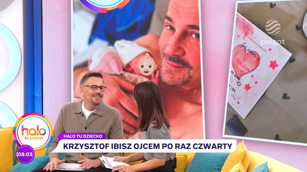 Kilka dni temu Krzysztofowi Ibiszowi urodziła się córka. W studio "halo tu polsat" świeżo upieczony tata opowiedział o pierwszych wspólnych dniach z maleństwem. Zdradził, że oboje z żoną nie są jeszcze pewni, czy nadadzą dziewczynce imię "Helena".