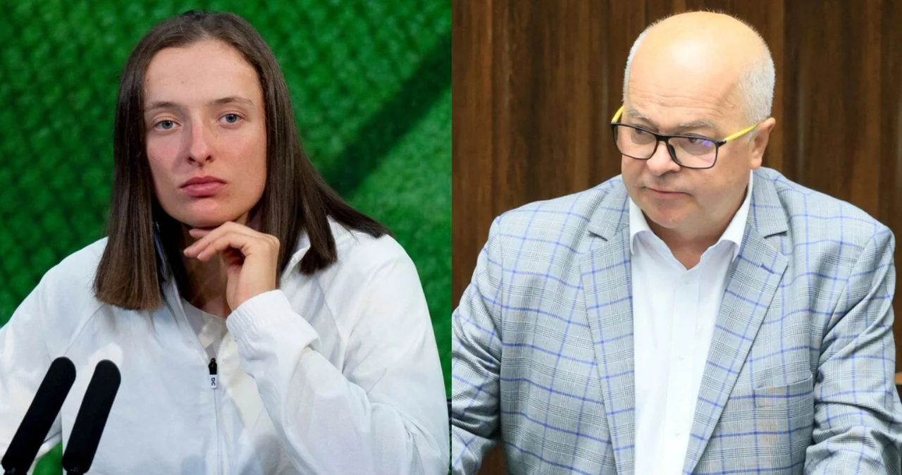 Iga Świątek i Tomasz Zimoch
