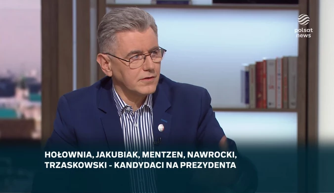 Żywno o starcie prezesa IPN w wyborach prezydenckich z poparciem PiS: Pan Karol Nowogrodzki... znaczy Nawrocki