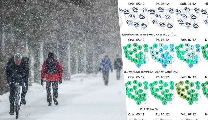 Niedługo wróci zima. Śnieg znowu spadnie na nizinach