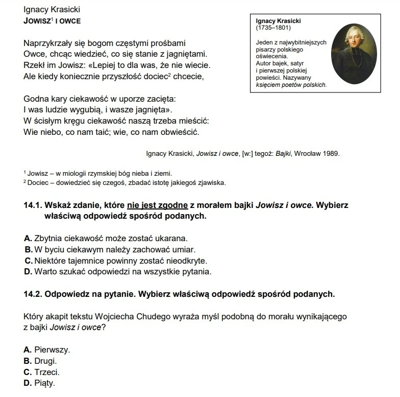 Próbne Testy Gimnazjalne Z Historii I Wosu wydarzenia.interia.pl