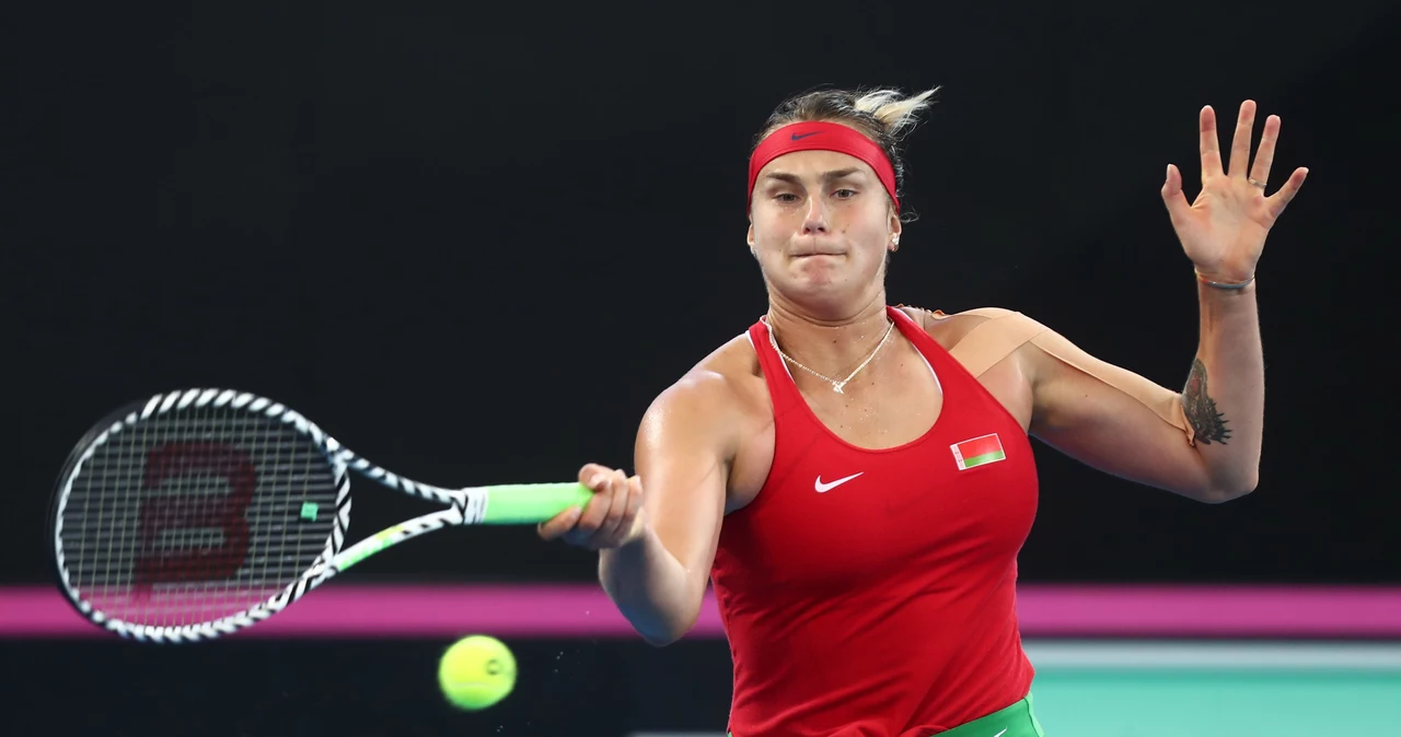 Aryna Sabalenka w barwach Białorusi