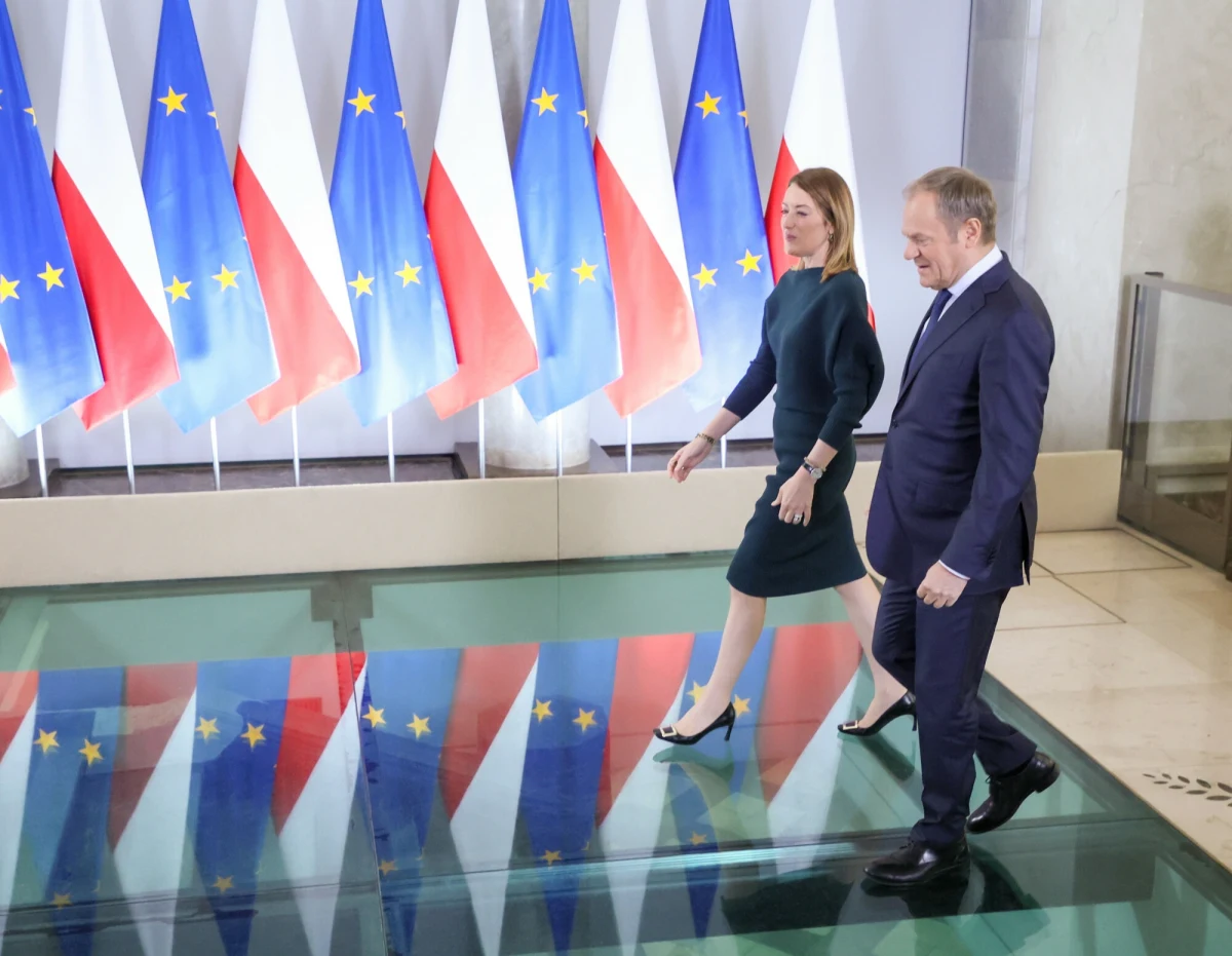 Premier Donald Tusk podkreślił na spotkaniu z szefową PE i liderami grup politycznych europarlamentu, że polska prezydencja w Radzie UE będzie stała pod znakiem bezpieczeństwa. Roberta Metsola zaznaczyła, że wśród zadań polskiej prezydencji jest przygotowanie programu dla nowej Komisji Europejskiej.