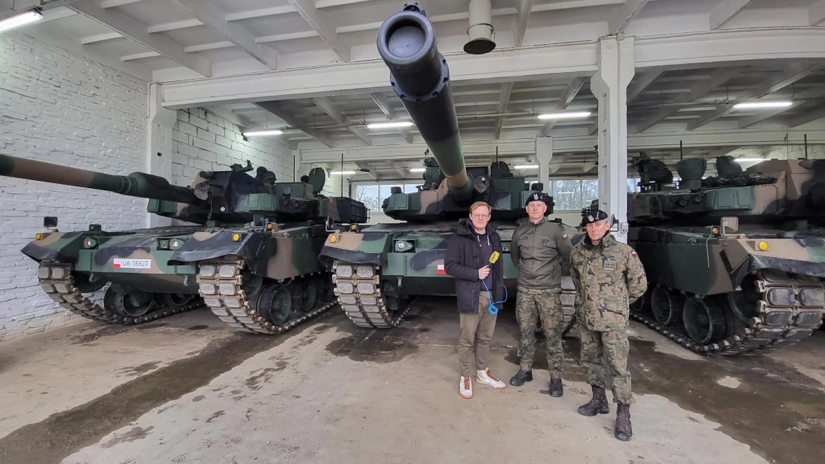 Do końca grudnia na poligonie w podpoznańskim Biedrusku trwają szkolenia załóg czołgów Abrams i K2. Centrum Szkolenia Wojsk Lądowych w Poznaniu przypomina o zakazie poruszania się po poligonie w czasie prowadzenia ćwiczeń.