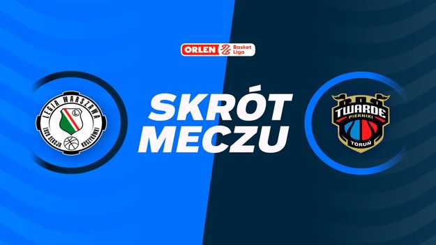 Skrót meczu Legia Warszawa - Arriva Polski Cukier Toruń.