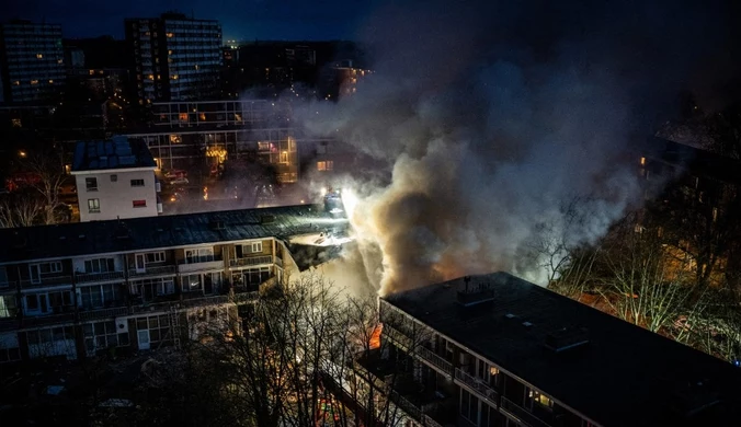 Potężna eksplozja w Hadze. Akcja na gruzach apartamentowca