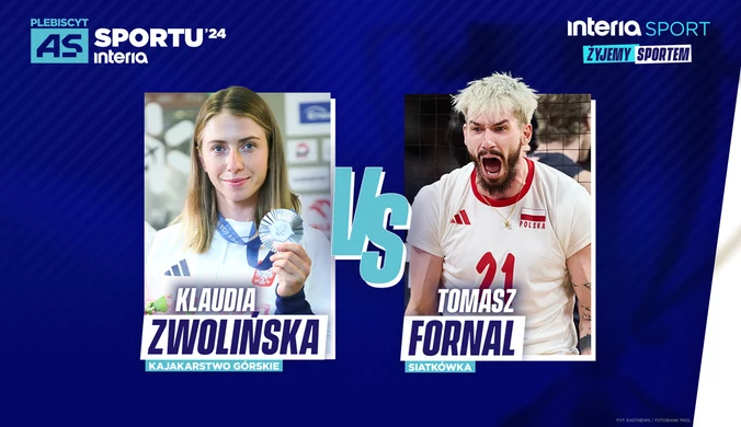 "As Sportu 2024". Klaudia Zwolińska kontra Tomasz Fornal. Zagłosuj!