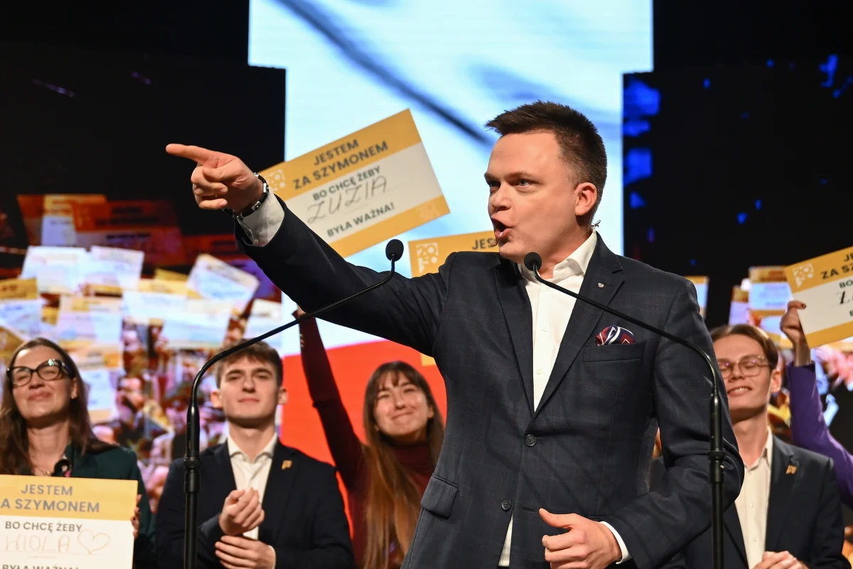 "Dwóch kandydatów największych partii prześciga się w odmienianiu przez wszystkie przypadki słowa 'niezależność' (…). Polska jest wciąż podzielona, czas na prezydenta Polski, a nie pół Polski" - powiedział w sobotę w Gdańsku Szymon Hołownia, kandydat na prezydenta w majowych wyborach, lider Polski 2050, marszałek Sejmu. Dodał, że - jeśli zostanie głową państwa - "pałac prezydencki nie będzie hotelem dla przestępców, noclegownią dla skazanych". 