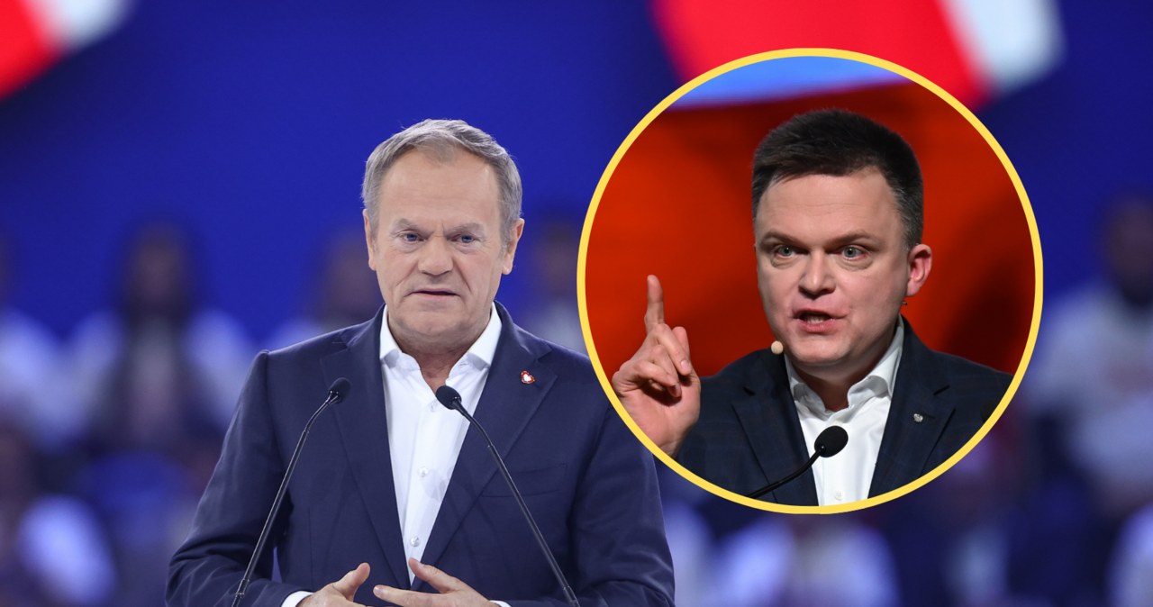  Spięcie na linii premier-marszałek. Tusk ostro po słowach Hołowni