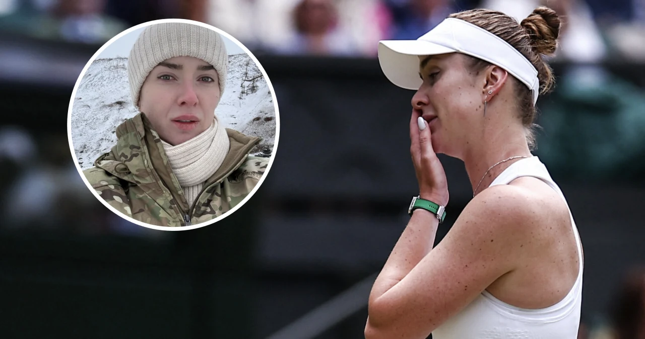 Elina Switolina spędza czas na froncie