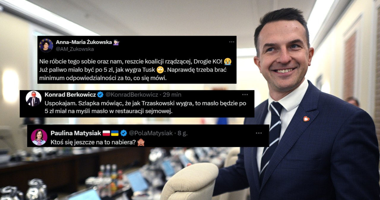  Szłapka zadeklarował, jaka będzie cena masła. Oburzenie w sieci