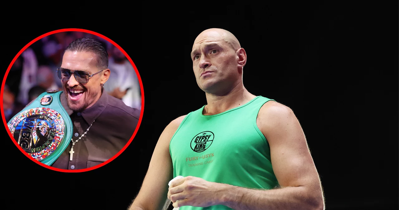 Ołeksandr Usyk wysłał jasną "wiadomość" do Tysona Fury'ego