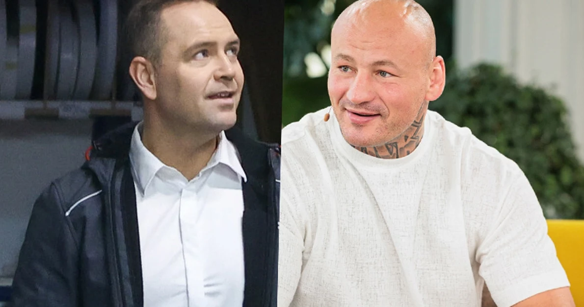 Karol Nawrocki i Artur Szpilka