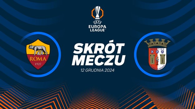 Skrót meczu AS Roma - Sporting Braga.

Pełne mecze Ligi Europy obejrzeć można w kanałach sportowych Polsatu. 
