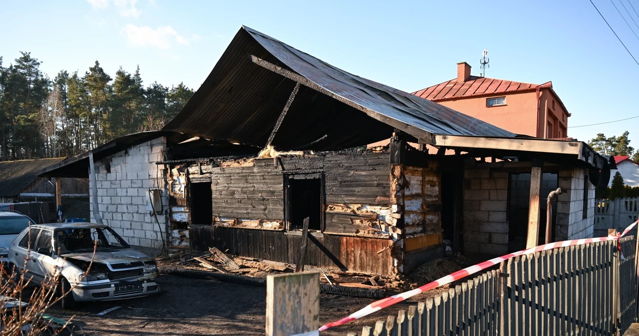 Skutki pożaru w Idalinie