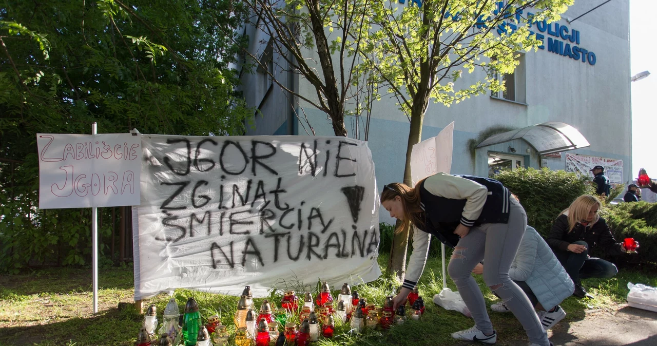 Protest pod komendą we Wrocławiu