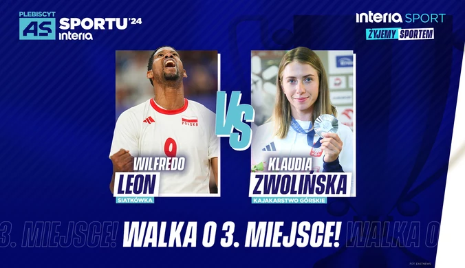 "As Sportu 2024". Wilfredo Leon i Klaudia Zwolińska walczą o trzecie miejsce. Zagłosuj!