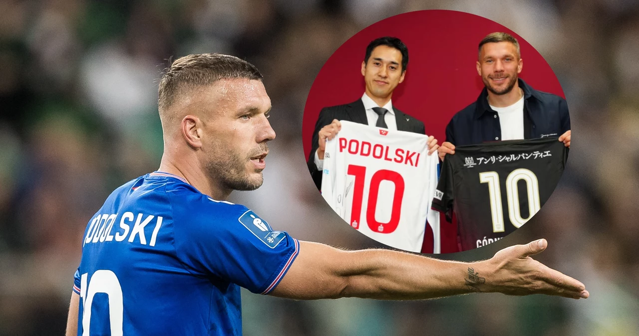 Lukas Podolski pomógł w negocjacjach między Górnikiem Zabrze i Visselem Kobe