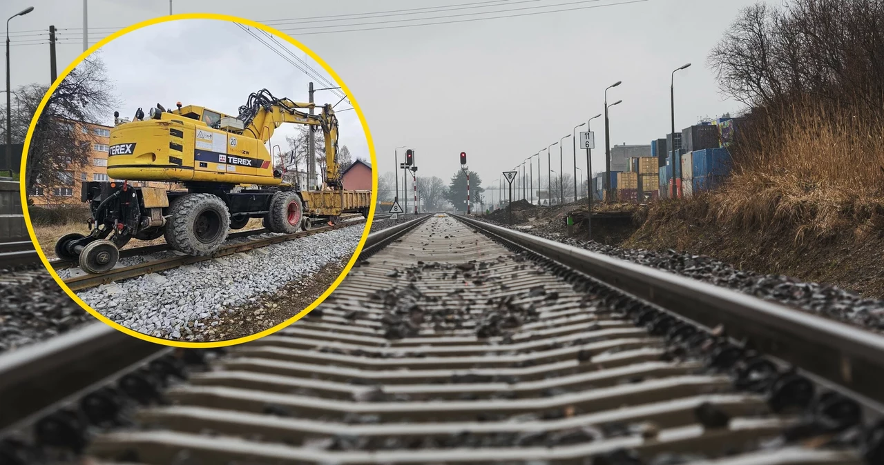  Niezwykłe zdarzenie w Kętach. Koparka uciekła operatorowi i pędziła 100 km/h