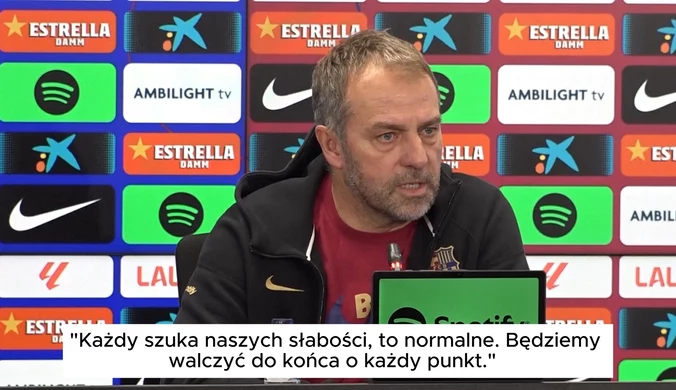 Barcelona w tarapatach, Flick odsunięty. "Będziemy walczyć do końca" [WIDEO]