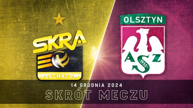 Skrót meczu PGE GiEK Skra Bełchatów - Indykpol AZS Olsztyn.