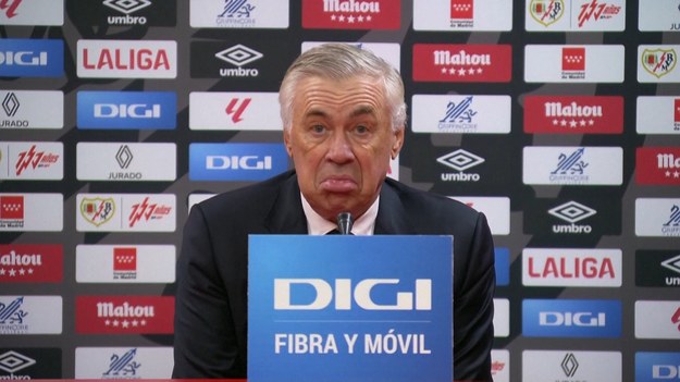 Carlo Ancelotti podsumował mecz Realu Madryt z Rayo Vallecano.

