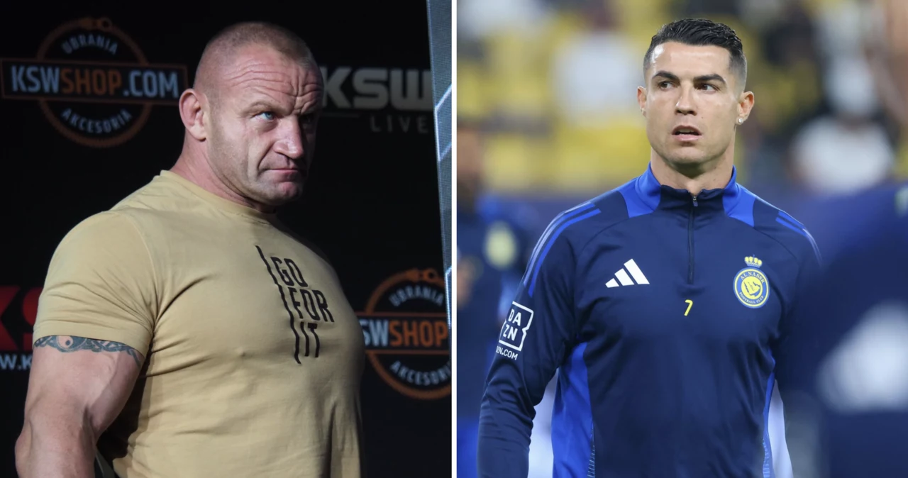 Mariusz Pudzianowski pochwalił się fotką z Cristiano Ronaldo, korzystając ze sztucznej inteligencji