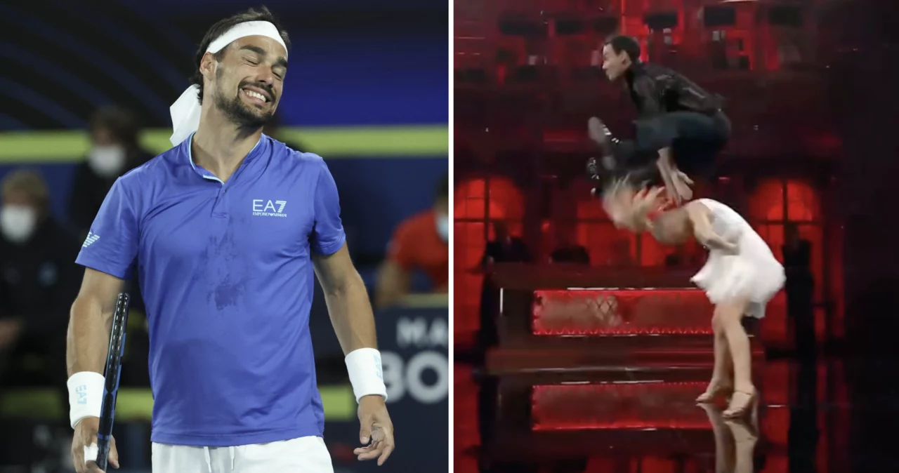 Fabio Fognini wystąpił gościnnie w "Tańcu z Gwiazdami"