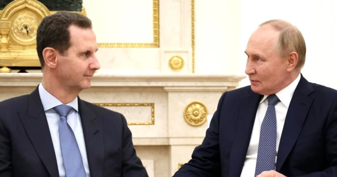 Syryjski dyktator Baszar al-Asad i rosyjski dyktator Władimir Putin