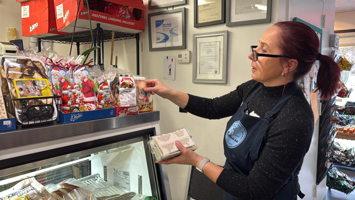 ​Polskie sklepy w Stanach Zjednoczonych notują ogromny ruch przed świętami Bożego Narodzenia. Polacy mieszkający w USA odwiedzają polonijne sklepy w poszukiwaniu produktów z kraju. Półki uginają się od towarów. "Mamy wszystko, co potrzeba na stół wigilijny" - mówi w rozmowie z RMF FM Anna Fortney ze sklepu Kiełbasa Factory w Rockville w stanie Maryland.