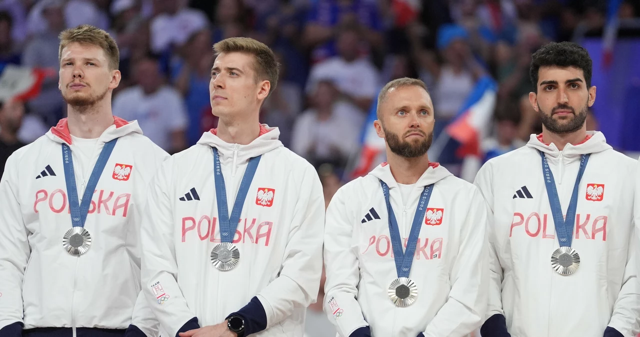 Paweł Zatorski (drugi z prawej) w reprezentacji Polski