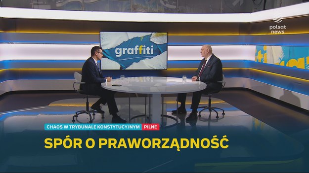 - Jeżeli mam do czynienia z rozsądnymi politykami, którzy nie chcą prowadzić wojny politycznej i doprowadzić do rozsadzeni ustroju Rzeczpospolitej, to się będą ze mną spotykać i rozmawiać. Natomiast, jeżeli Trybunał dalej ma być zabaweczką w ręku małych chłopczyków w krótkich spodenkach, to pewnie to będzie tak to dalej wyglądało - mówił w "Graffiti" Bogdan Święczkowski, prezes Trybunału Konstytucyjnego.